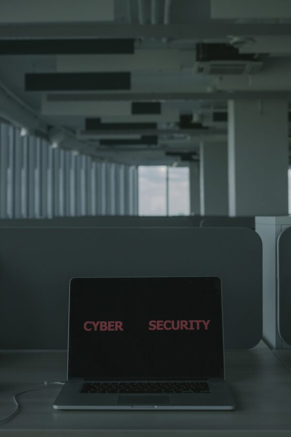 Top-7-Cybersecurity-Risks-of-Remote-Work-How-to-Address-Them-scaled.jpg Free Laptop With Cyber Security Text on the Screen Stock Photo