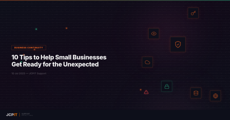 10 Tips to Help Small Businesses Get Ready for the Unexpected