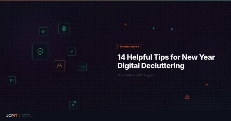 14 Helpful Tips for New Year Digital Decluttering