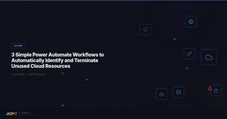 3 Simple Power Automate Workflows to Automatically Identify and Terminate Unused Cloud Resources