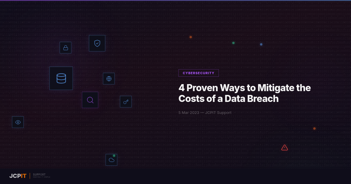 4 Proven Ways to Mitigate the Costs of a Data Breach