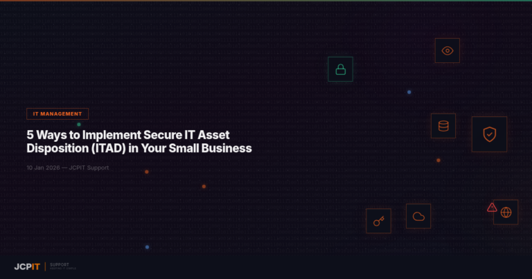 5 Ways to Implement Secure IT Asset Disposition (ITAD) in Your Small Business