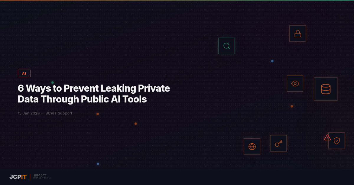 6 Ways to Prevent Leaking Private Data Through Public AI Tools