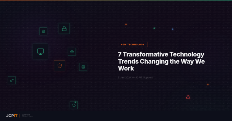 7 Transformative Technology Trends Changing the Way We Work