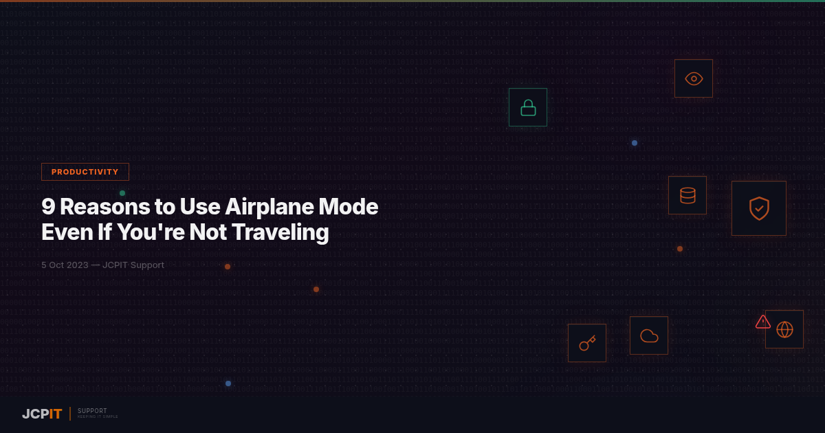 9 Reasons to Use Airplane Mode Even If You're Not Traveling