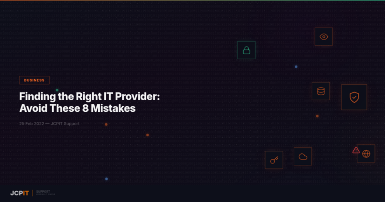 Finding the Right IT Provider: Avoid These 8 Mistakes