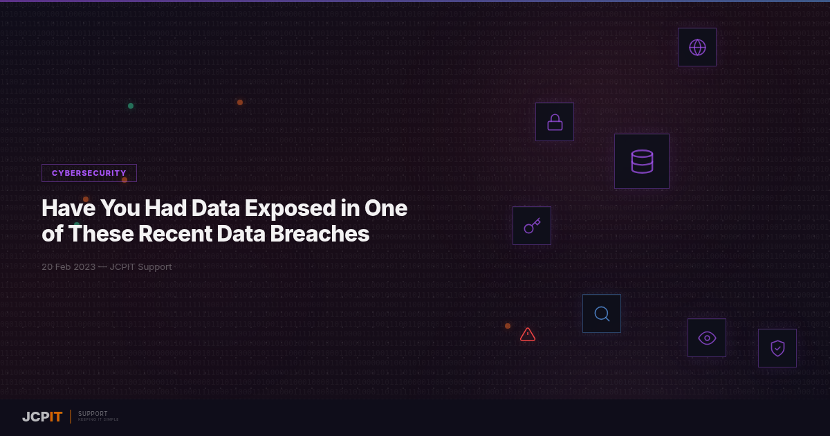 Have You Had Data Exposed in One of These Recent Data Breaches