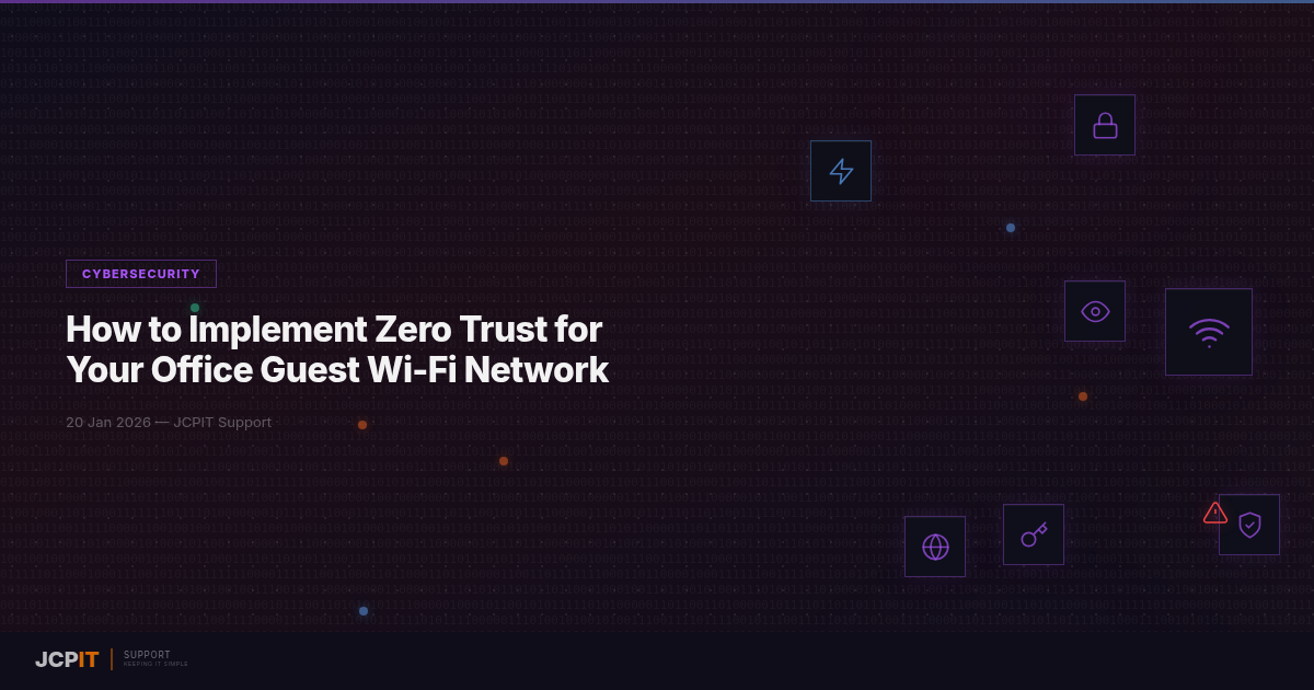 How to Implement Zero Trust for Your Office Guest Wi-Fi Network