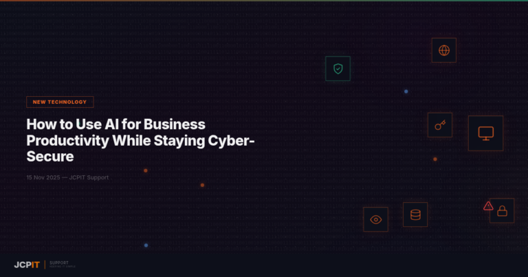 How to Use AI for Business Productivity While Staying Cyber-Secure