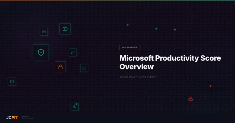 Microsoft Productivity Score Overview