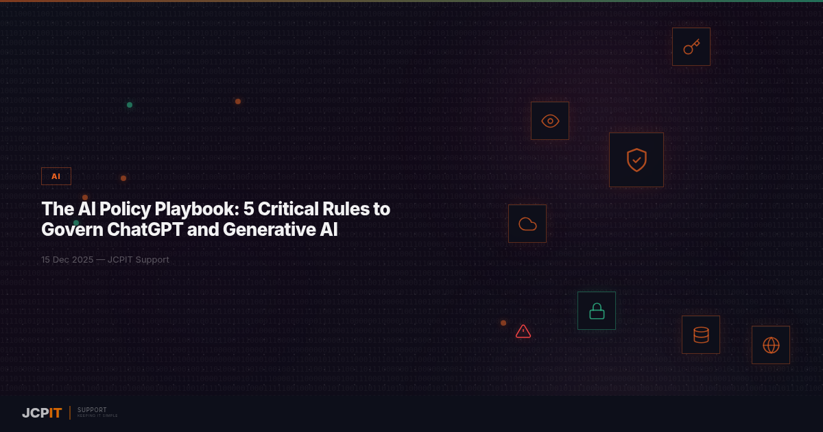 The AI Policy Playbook: 5 Critical Rules to Govern ChatGPT and Generative AI