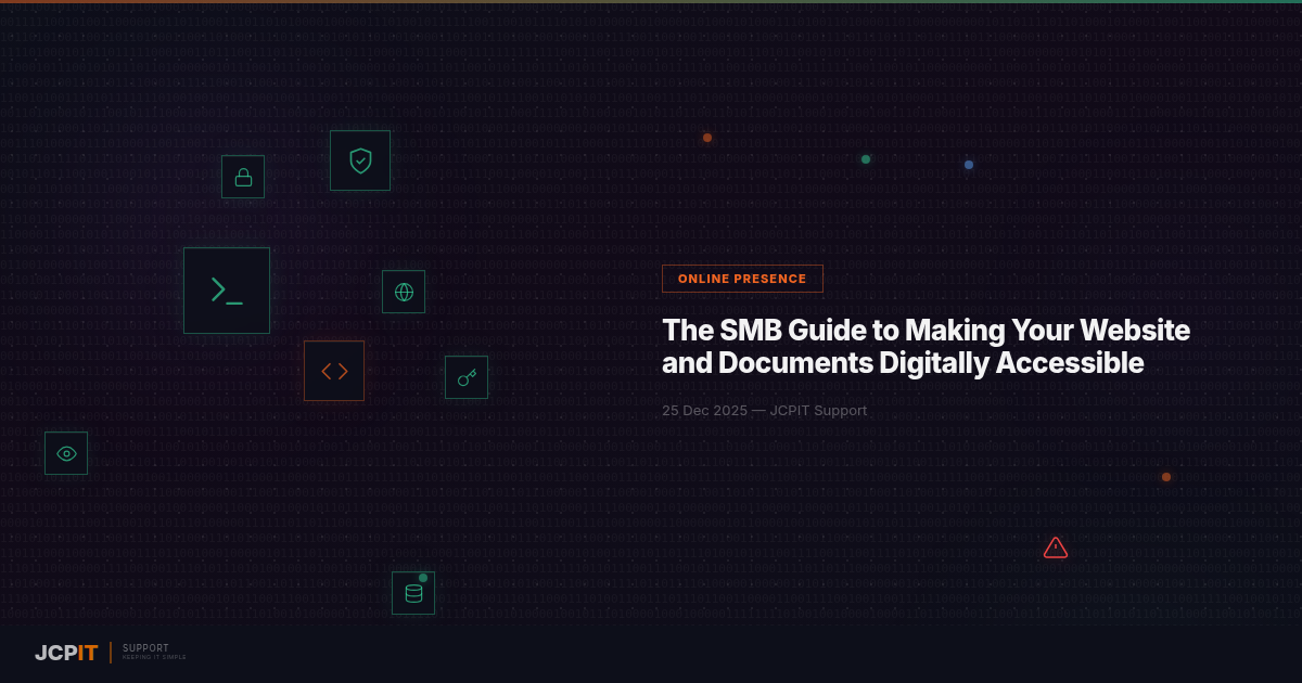 The SMB Guide to Making Your Website and Documents Digitally Accessible