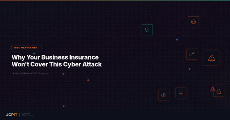 Why Your Business Insurance Won't Cover This Cyber Attack — JCPIT Support